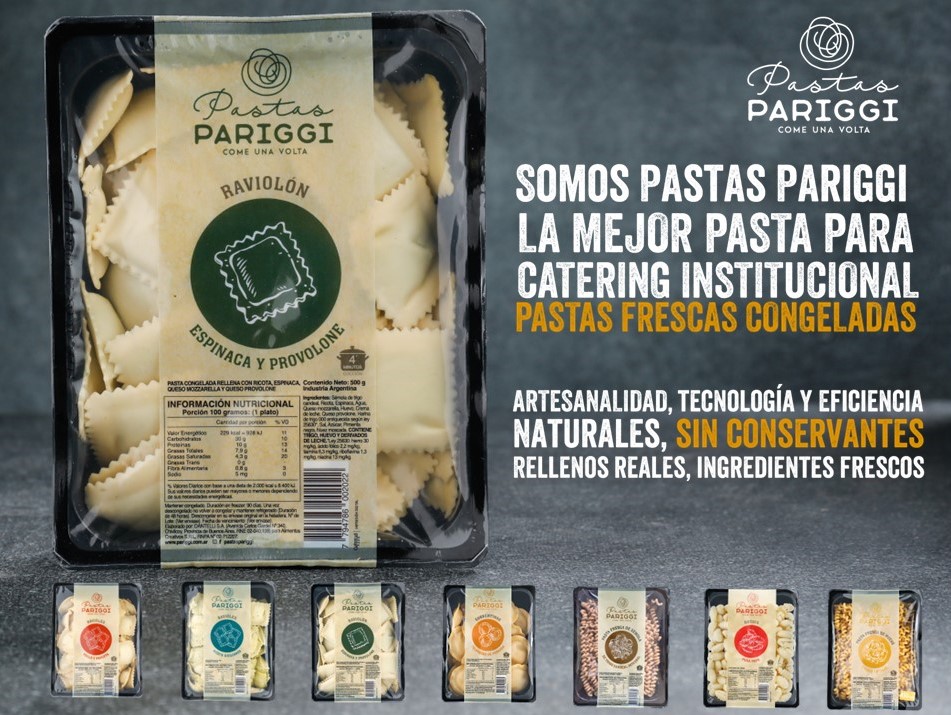 Fábrica de pastas de trigo candeal ultracongelada